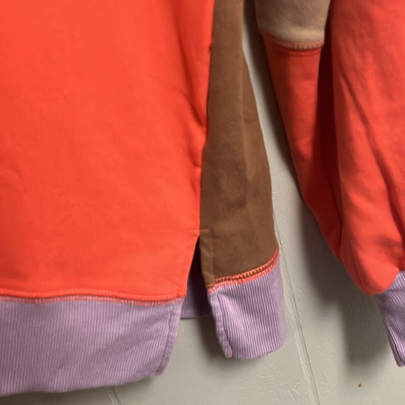 NWT Easel Colorblock Women's Sweatshirt Top Large New with Tags - Picture 11 of 17